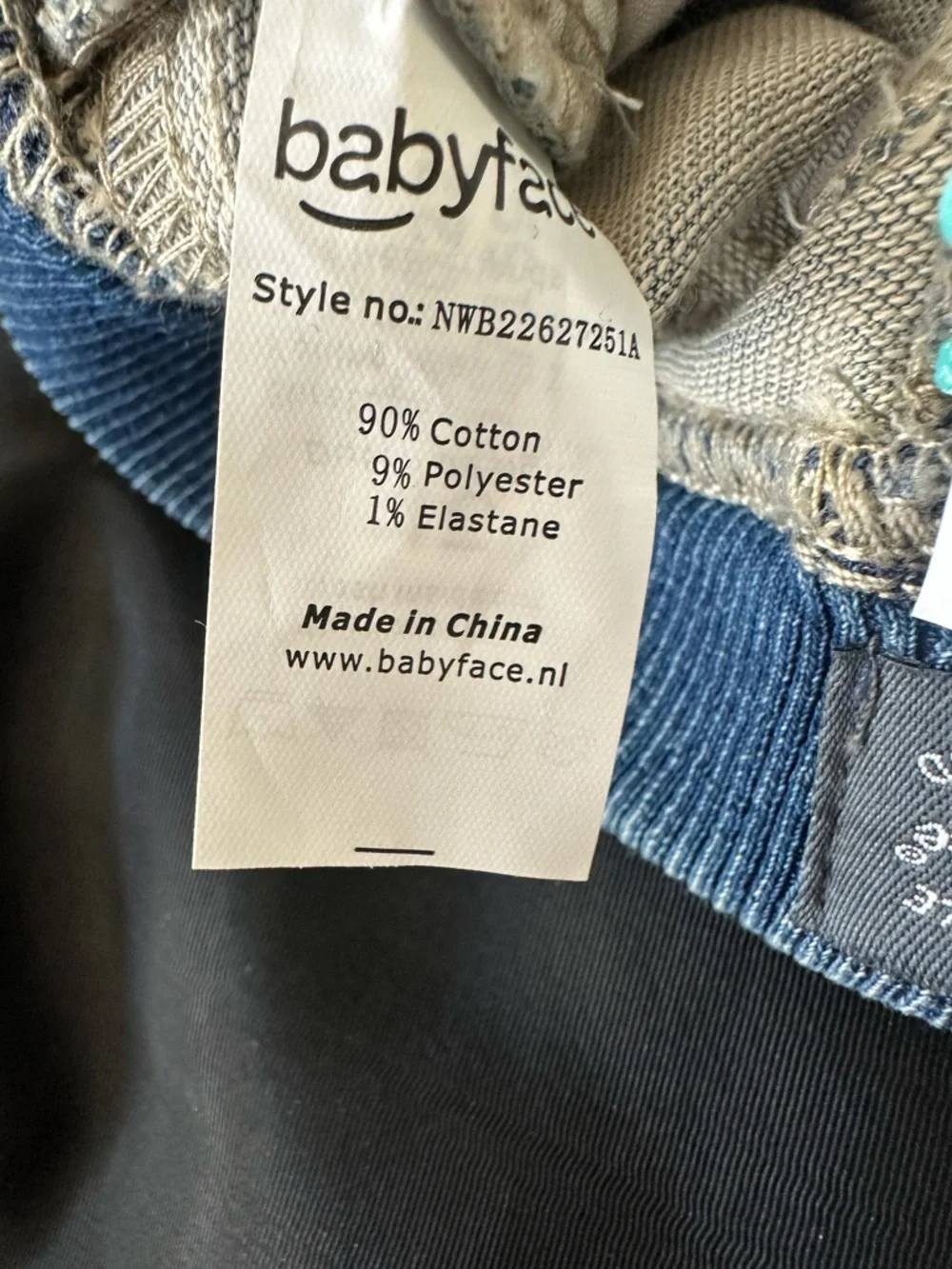 NWT Babyface Baby Boy Jogg Denim Jeans Size 6 Months